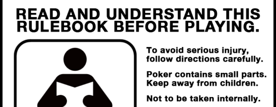 The Live Poker Rulebook